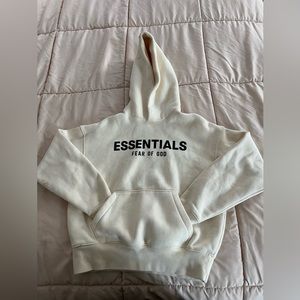 Kids Fear of God Essentials Mr. Porter Exclusive Logo Hoodie